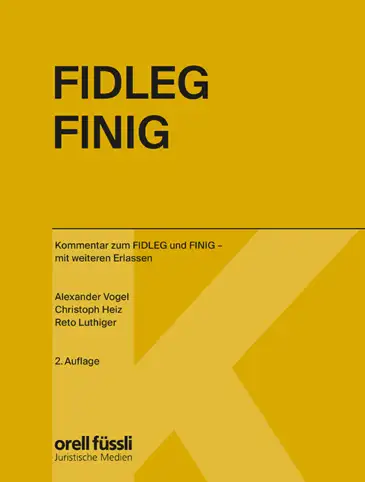 FIDLEG/FINIG Kommentar cover photo