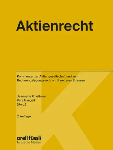 Aktienrecht Kommentar cover photo