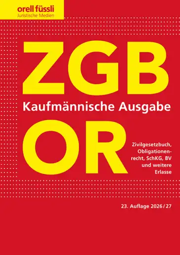 ZGB/OR Kaufmännische Ausgabe cover photo