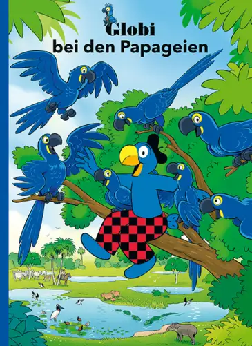 Globi bei den Papageien cover photo