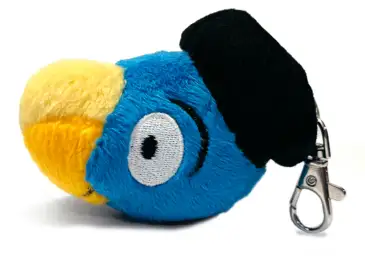 Globi Plüsch Kopf Schlüsselanhänger cover photo