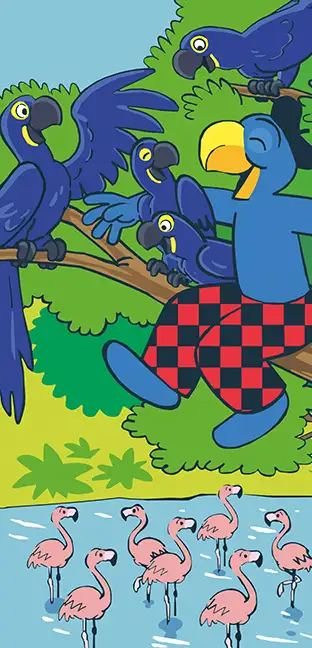 Globi Badetuch Papagei cover photo