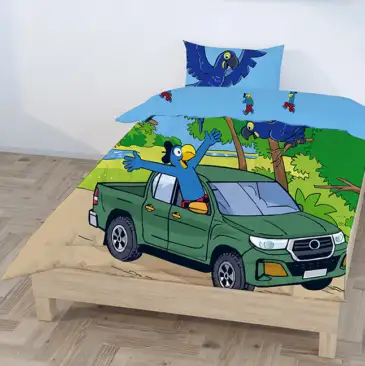 Globi Bettwäsche Papagei cover photo