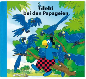Globi bei den Papageien CD cover photo
